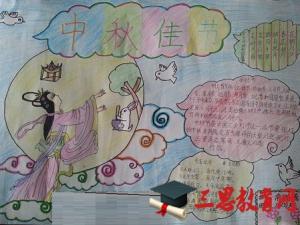 五年级中秋节手抄报图片大全(资料+内容)
